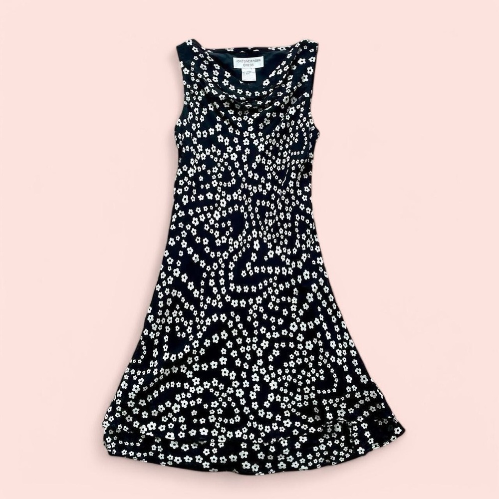 Vintage Jones New York Floral Cocktail Dress